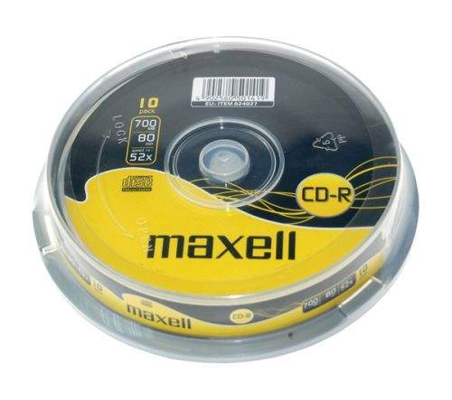 MAXELL CD-R 700 MB 52x 10 ks