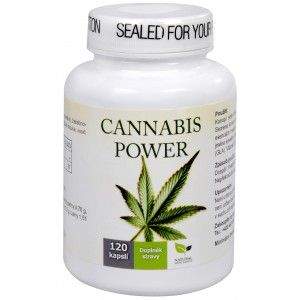 Natural Medicaments Cannabis Power 120 kapslí