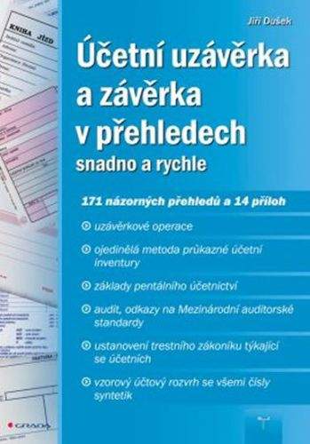 Jiří Dušek: Účetní uzávěrka a závěrka v přehledech