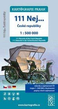 Kartografie PRAHA 111 nej...České Republiky 1:500 000