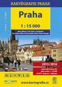 Praha - atlas města, 1 : 15 000
