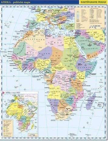 Afrika-politická mapa
