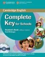 Complete Key for Schools - Student's Book without answers with CD-ROM