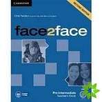 Face2face 2nd Edition Pre-intermediate - Teacher's Book with DVD