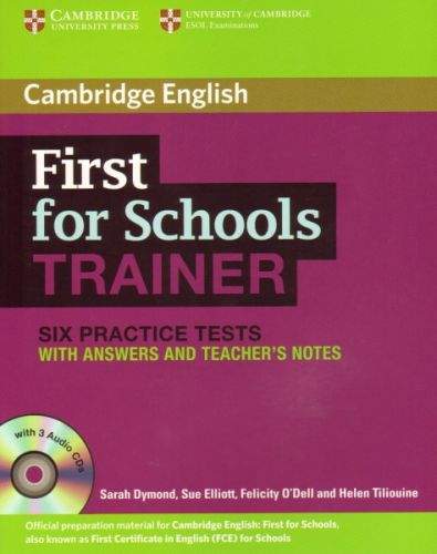 First for Schools Trainer - Practice Tests with answers and Audio CDs (3)