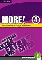 More! Level 4 - Extra Practice Book