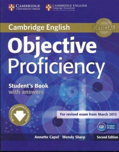Annette Capel + Wendy Sharp: Objective Proficiency 2nd Edition - Student's Book with answers with Downloadable Software