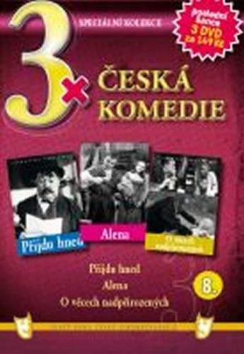 3x DVD - Česká komedie 8.