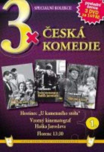 3x DVD - Česká komedie 1.