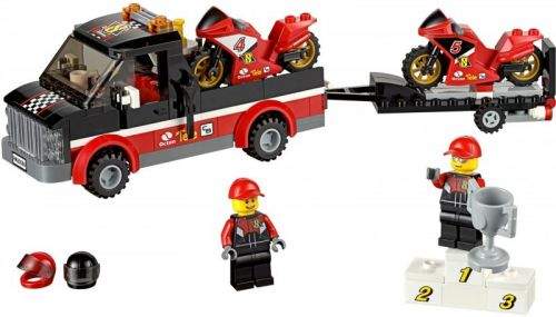 Lego City Přepravní kamión na závodní motorky 60084