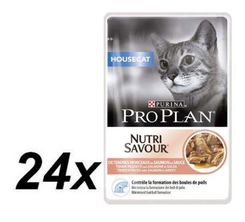 Purina Pro Plan CAT HOUSECAT Losos kapsička 24x85 g