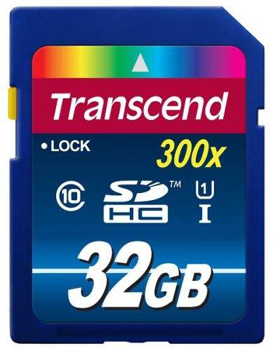 Transcend SDHC CLASS 10 32 GB