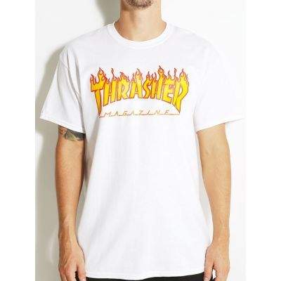Thrasher Flame Logo triko