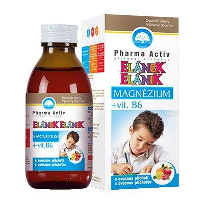 Pharma Activ Elánek magnézium+vitamín B6 150 ml