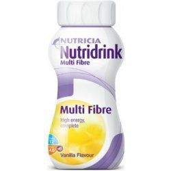 Nutridrink Multi fibre vanilkový 4x200 ml