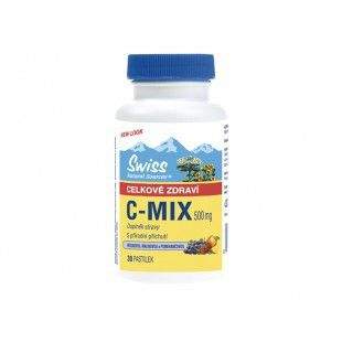 Swiss C-MIX přírodní 500 mg 30 tablet
