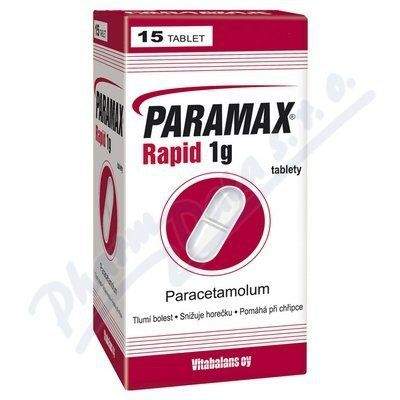 Paramax Rapid 1 g 15 tablet