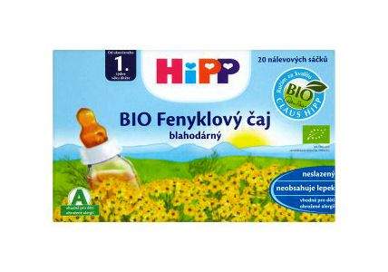 HIPP BIO Fenyklový čaj 20x1,5 g