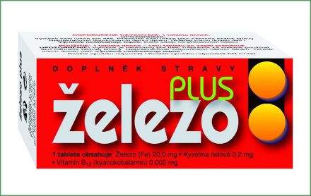 ŽELEZO Plus 60 tablet