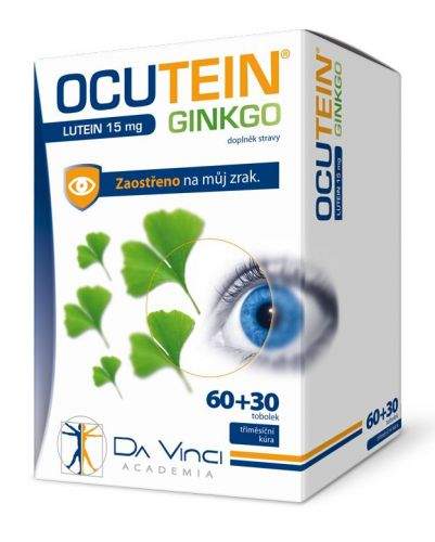 Simply You Ocutein Ginkgo Lutein 15 mg Da Vinci 90 tobolek