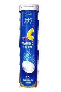 Zdrovit Vitamin C 600 mg 20 tablet