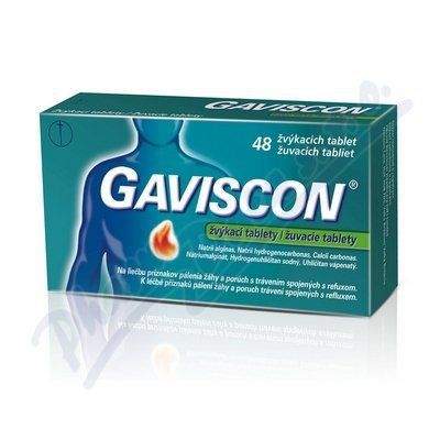Gaviscon žvýkací tablety 48 ks