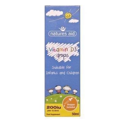 Elanatura Vitamín D3 kapky pro děti 50 ml