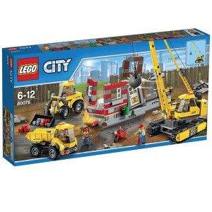 Lego City Demoliční práce na staveništi 60076