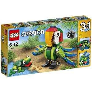 Lego Creator Zvířata z deštného pralesa 31031