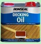Ronseal Decking Oil tvrdý podlahový olej přírodní dub 2,5 L