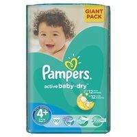 Pampers Active Baby-dry 4+ Maxi+ 70 ks