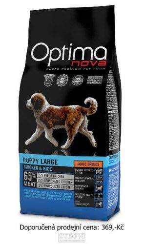 OPTIMAnova dog PUPPY LARGE 2 kg