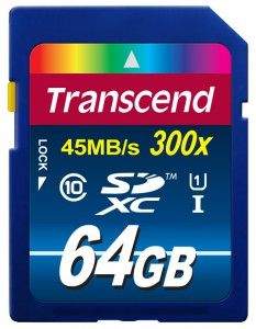 Transcend SDXC Premium 64 GB