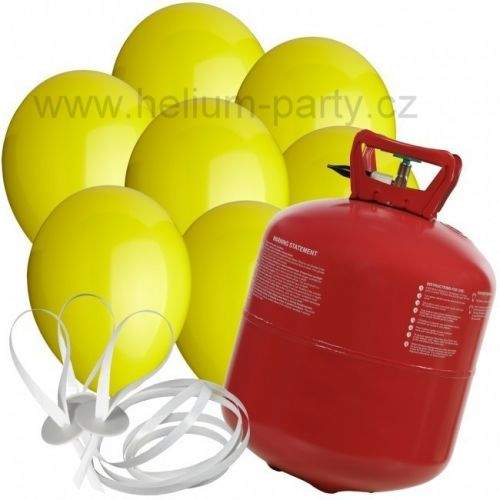 Worthington Industries EU Helium Balloon Time + 50 žlutých balónků