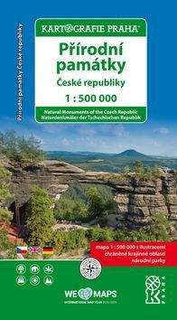Kartografie PRAHA Přírodní památky České republiky 1:500 000