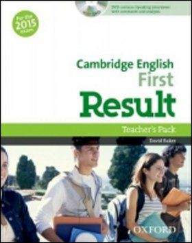 D. Baker: Cambridge English First Result Teacher´s Book with DVD