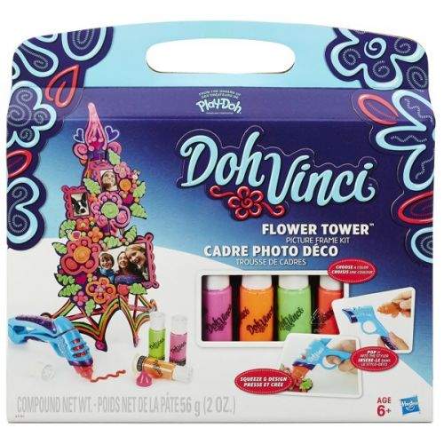 Hasbro Play-Doh dohvinci set dekorovací květinová věž
