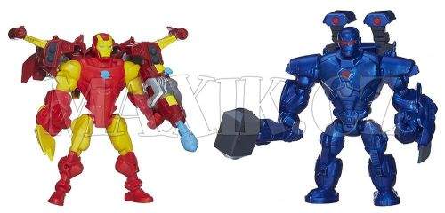 Hasbro Avengers Super Hero Mashers Hrdina a zloduch Iron Man vs. Iron Monger
