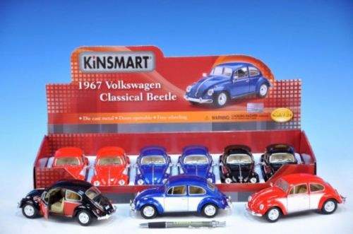 MIKRO TRADING Auto Kinsmart VW Cllassical Beetle 1967 kov 17 cm