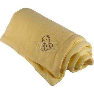 Kaarsgaren Zateplená žlutá dětská deka