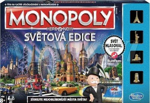 Hasbro Monopoly Here & Now Světová edice