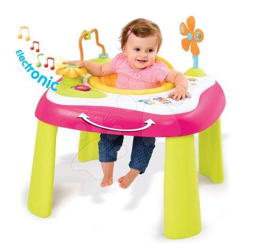 SMOBY Cotoons Youpi Multifunkčný dětský didaktický stolek