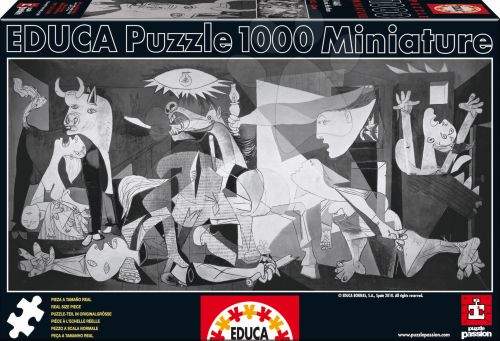 EDUCA Miniature Guernica, P. Picasso 1000 dílků