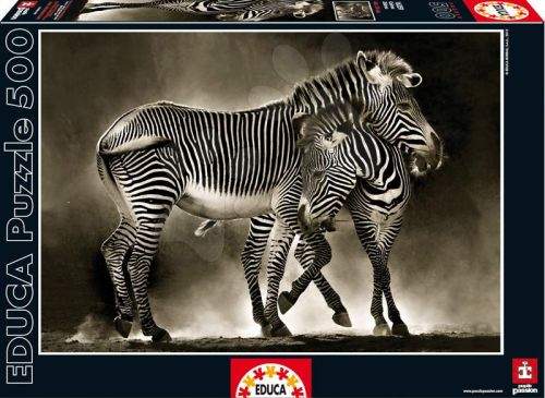 EDUCA Genuine Zebras 500 dílků