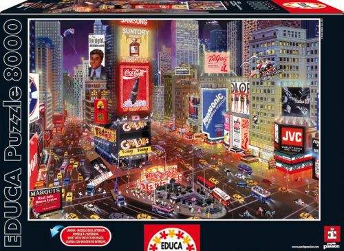 EDUCA Genuine Times Square, New York 8000 dílků