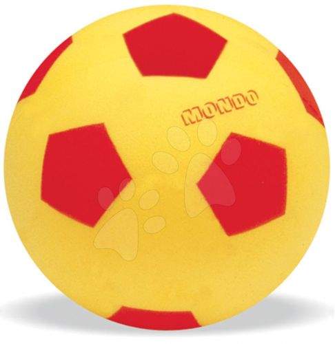 MONDO Pěnový fotbalový míč set červený, modrý, černý