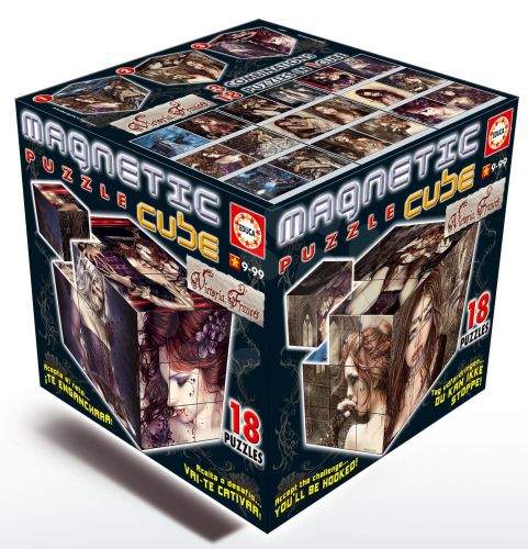 EDUCA Magnetic Cube, Viktoria Frances 18 dílků