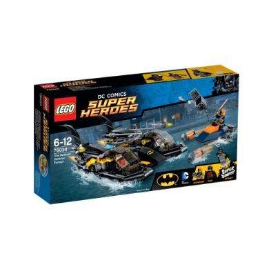 Lego Super Heroes Honička v přístavu s Batmanovým vznášedlem 76034