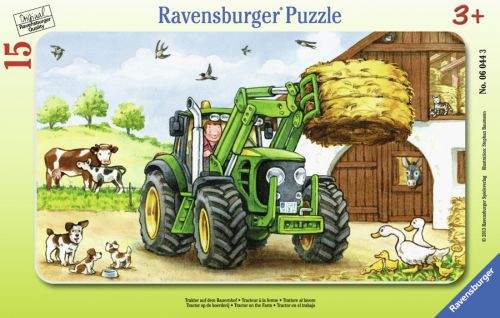Ravensburger Traktor na statku 12 dílků