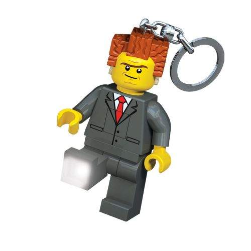LEGO MOVIE klíčenka Prezident Bussines